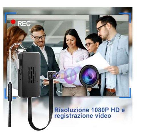 DIY Hidden Button Wi-Fi Camera (Model: IQC10Tuya Item# 003465)