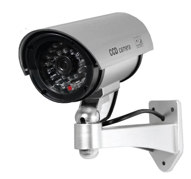 5 Inch IR Dummy Camera- Silver (Model: IQSWDC1100S Item#003373)
