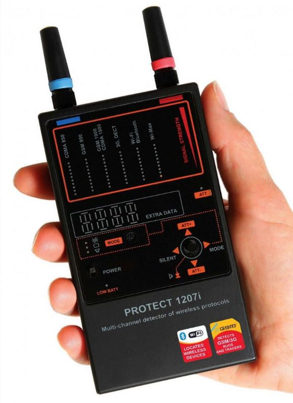 I-Protect 1207i RF and Mobile Detector (Model: IQDD1207i Item#002243)