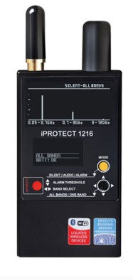 I-PROTECT 3 BAND RF DETECTOR (Model: IQDD1216 Item#003082)