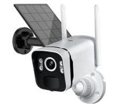 Solar 4MP Bullet PIR Wi-Fi Camera (Model: IQBA15WEC4MP Item# 10298)