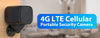 4G Low-Power Battery PIR IR 2K Camera (Model: IQD104G Item#10270)