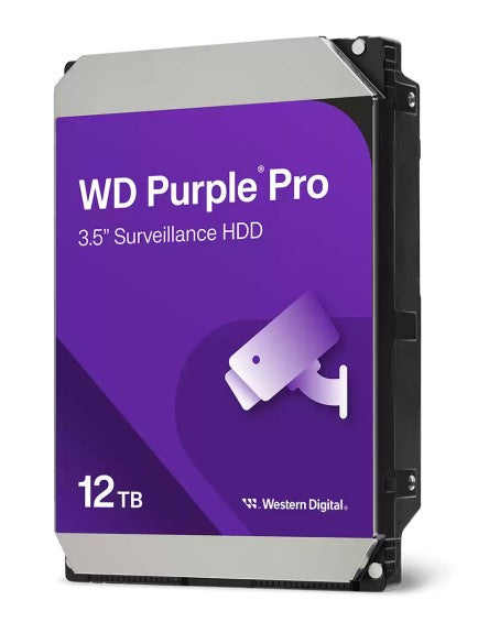 Western Digital Purple Pro 12 TB AI Hard Drive (Model: IQDHWD122PURP Item#10219)