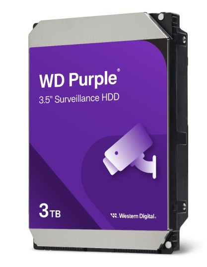 Western Digital Purple 3 TB Hard Drive (Model: IQDHWD33PURZ Item#10308)