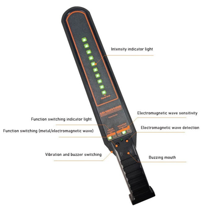 Metal/Electromagnetic Wave Signal Detector (Model: IQDS202 Item#10337)
