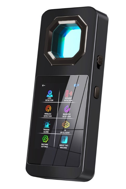 RF Detector AI Smart Spy Finder Anti-Eavesdropping/Tracking (Model: IQF333 Item#10316)