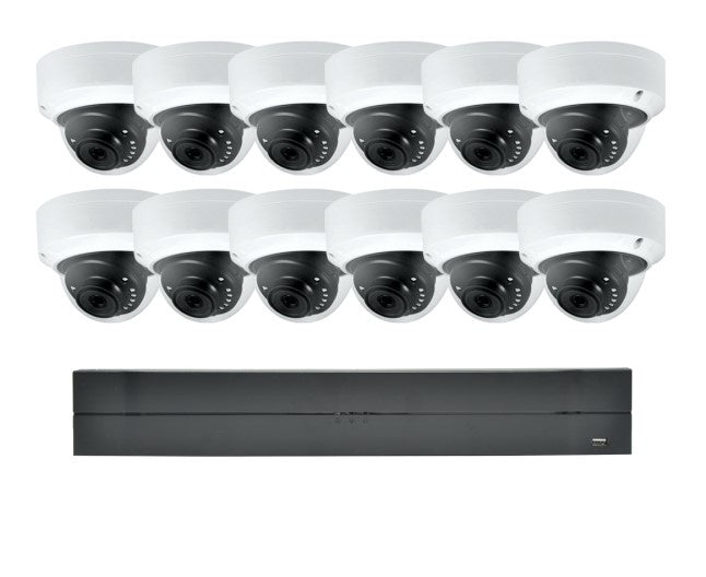 Sapphire NVR & IP Camera Bundle (Model: IQ IP-16CH126DMF-B Item#003475)