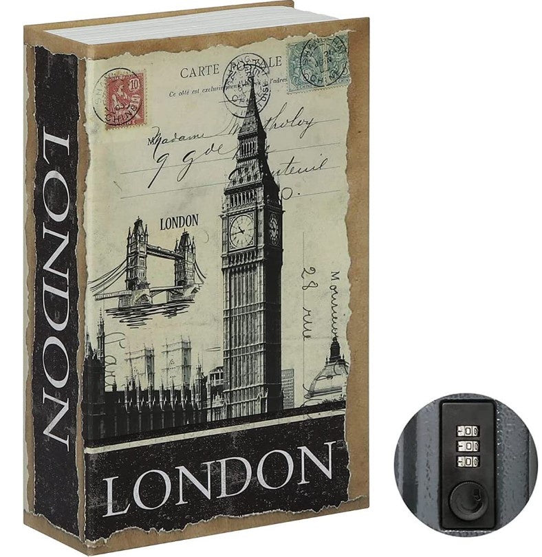 BOOK SAFE LONDON (Model: IQBSLONDON Item#003150)
