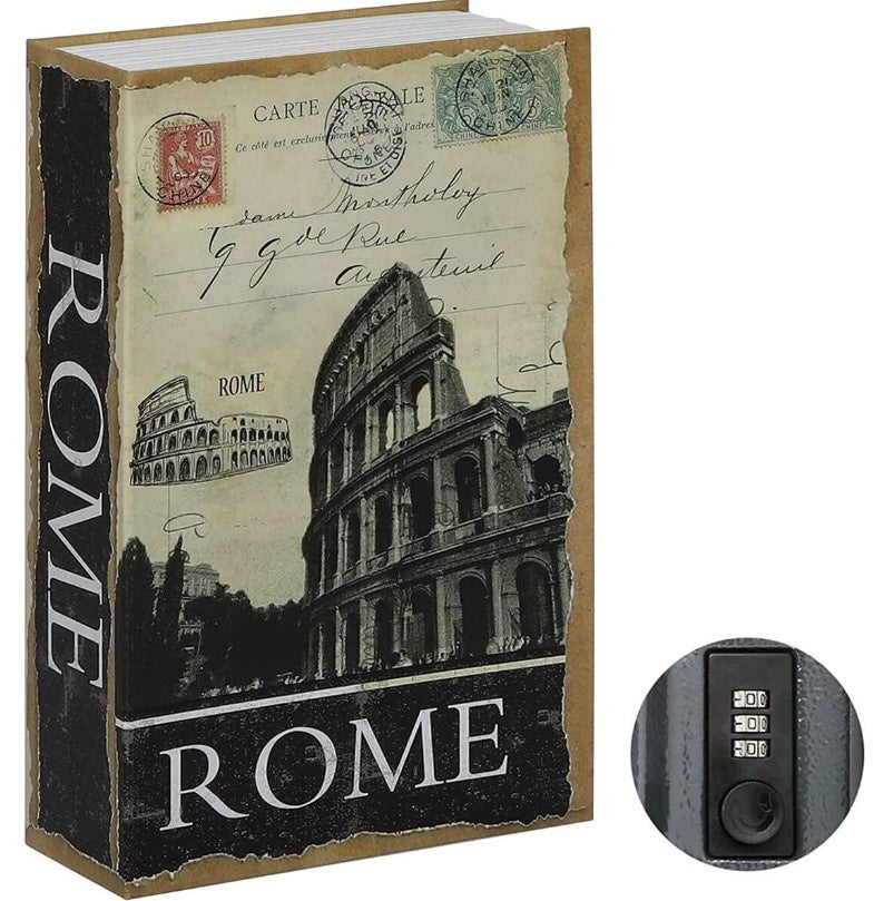 Book Safe Rome (Model: IQBSRome Item#001907)
