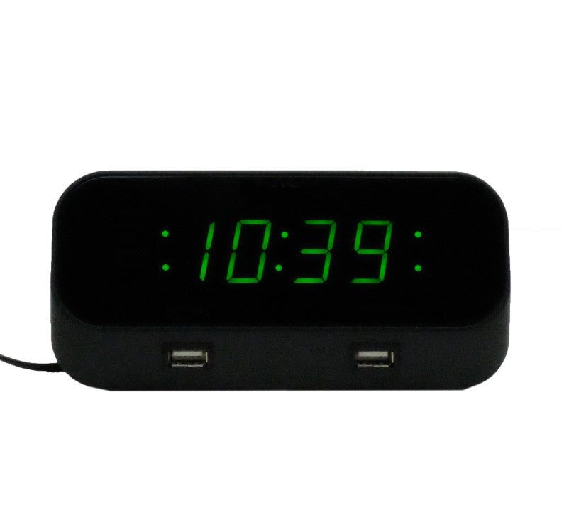 4G Digital Clock Spy Camera (Model: IQLM4GCLOCK Item#10079)