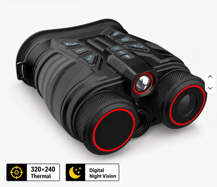 New Thermal Night Vision Binoculars (Model: IQR88 Item#10343)