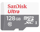 SANDISK 128GB MICRO SD MEMORY CARD (Model: IQSDSQUNR128G Item