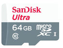 SANDISK 64GB MICRO SD MEMORY CARD Model: IQSDSQOUNR64G Item