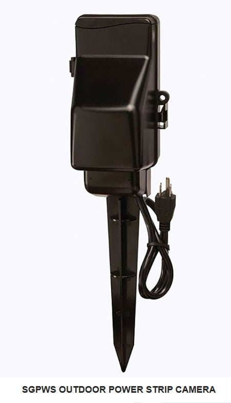 Outdoor Power Strip WIFI Camera (Model: IQSGPWS Item#003198)