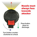 Pepper Spray 0.5oz 18º Bk (Model: IQSW3HBK18 Item