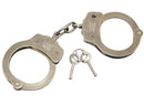 Nickel Plated Steel Hand Cuffs (Model: IQSWNPSSH Item