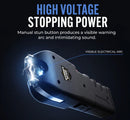 Stun Gun with Auto Stun (Model: IQSWTO85ASBK Item