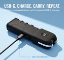 Stun Gun with Auto Stun (Model: IQSWTO85ASBK Item
