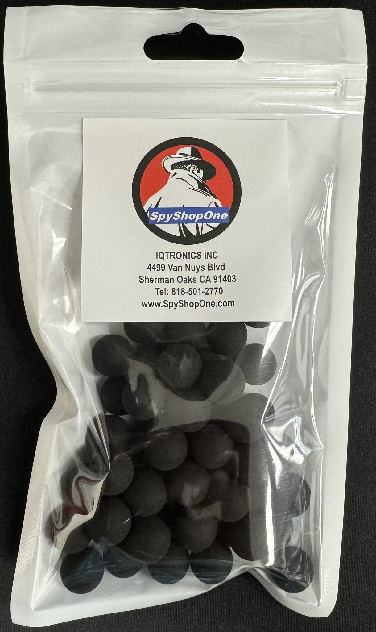 50 Pack Rubber Balls .43 Cal (Model: IQT4E43BLK Item#003388)