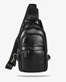 WI-FI LEATHER CHEST BAG SPY CAMERA (Model: IQWFBG52 Item