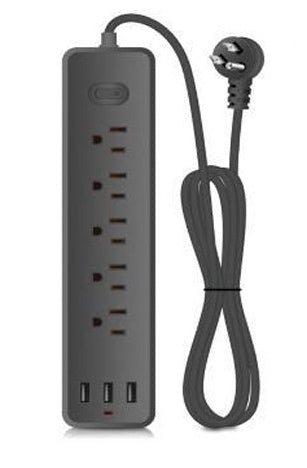 4K US POWER STRIP WI-FI SPY CAMERA (Model: IQWFSKR31 Item#003257)