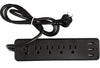 4K US POWER STRIP WI-FI SPY CAMERA (Model: IQWFSKR31 Item#003257)