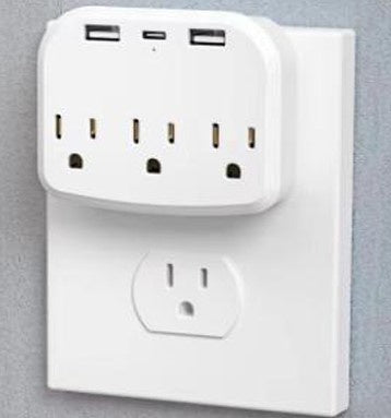 US Wi-Fi Multi Socket Spy Camera (Model: IQWFUQ79 Item: 003203)