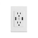 110V Outlet Hidden WIFI 4K Camera with USB Ports.